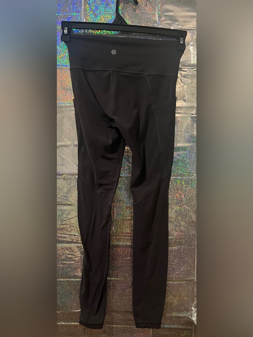 Athleta Gray High Rise Leggings with Pockets Size XS - Picture 3 of 5